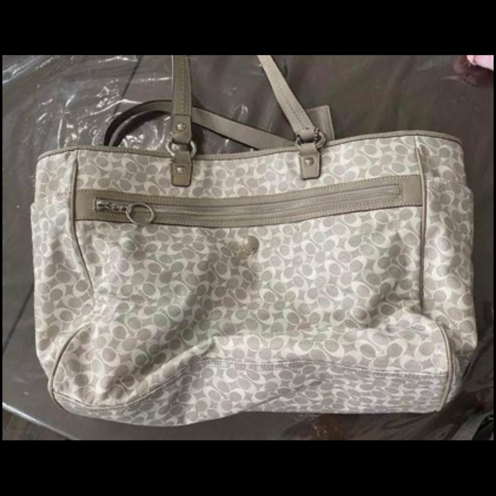 Coach diaper bag